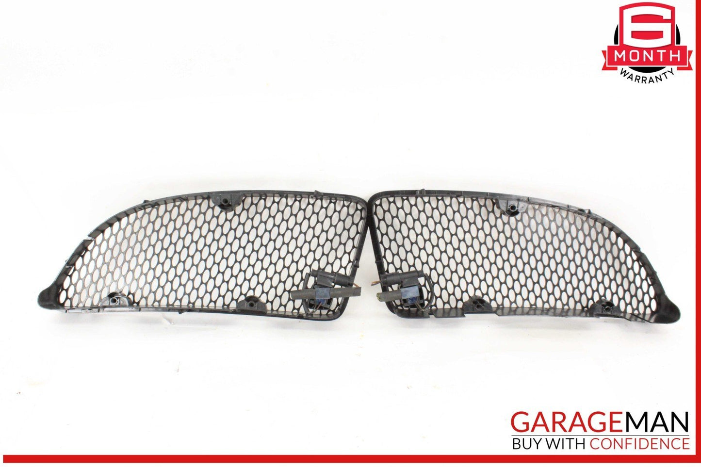 05-11 Mercedes R171 SLK280 Front Left and Right Side Hood Grille Set OEM