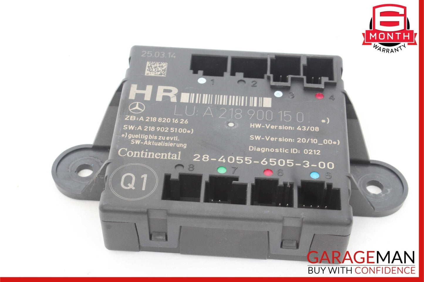 08-14 Mercedes W204 C300 C350 Front Right Door Control Module 2189001501 OEM