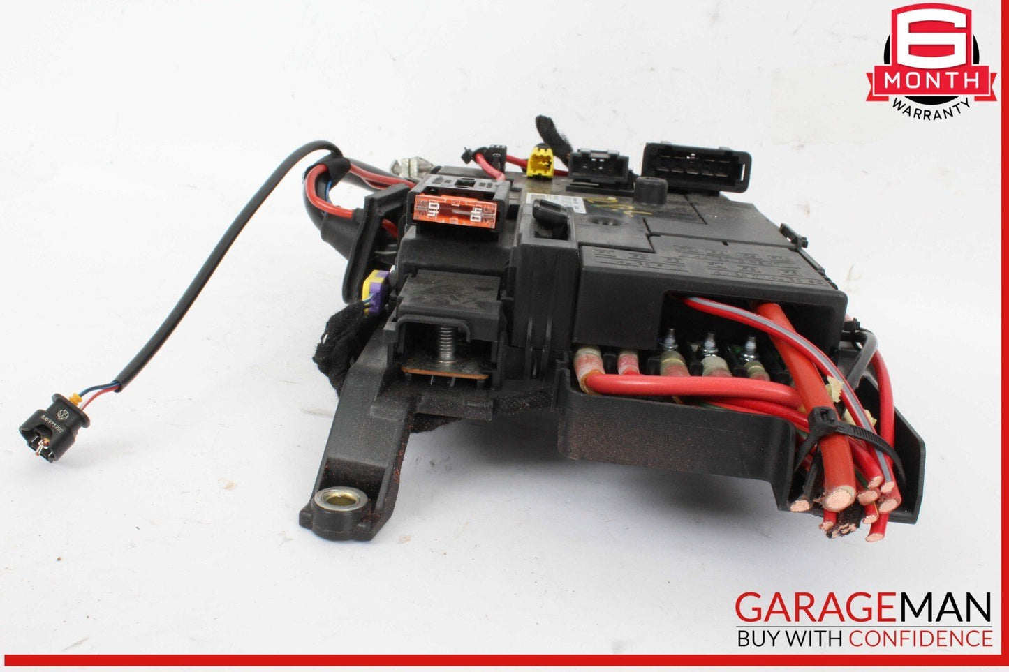 11-18 Porsche Cayenne 958 Hybrid S Rear Trunk Fuse Relay Junction Box OEM