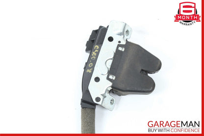 08-17 Mercedes W204 C300 Trunk Lid Latch Lock Actuator w/ Cylinder Mechanism OEM
