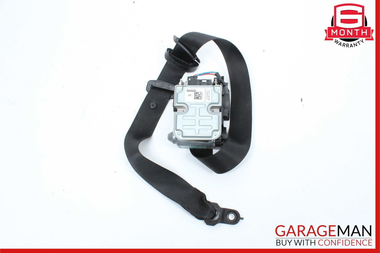 07-09 Mercedes E320 E550 E63 AMG CLS550 Front Left Driver Side Seat Belt Black