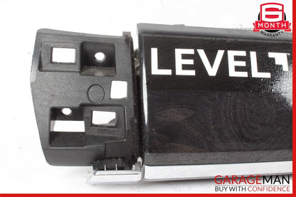 09-15 BMW 750i 750Li Dash DVD Changer Housing Panel Wood Trim Cover OEM