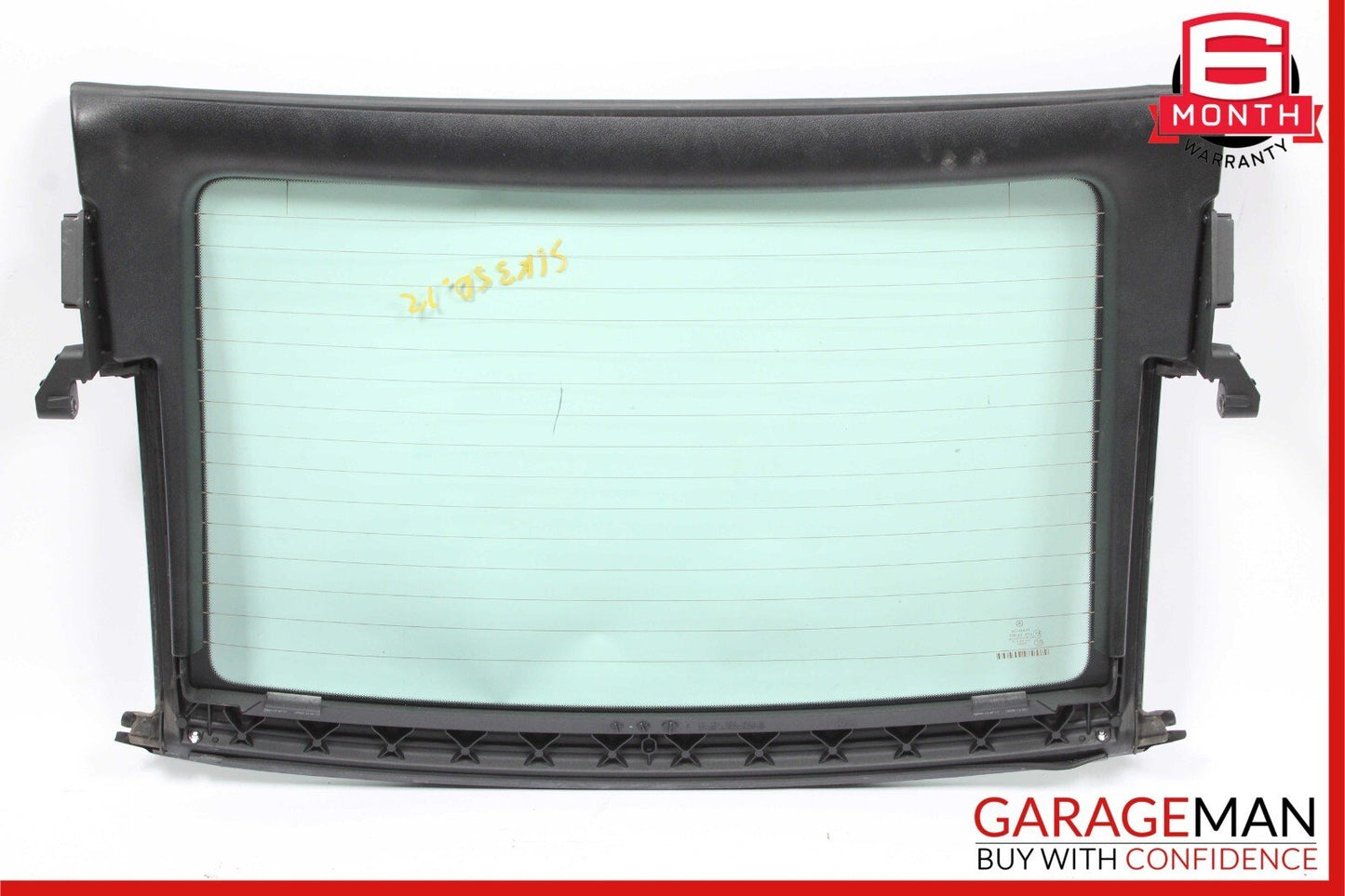 12-20 Mercedes R172 SLK350 SLC300 Rear Back Window Windshield Glass Assembly