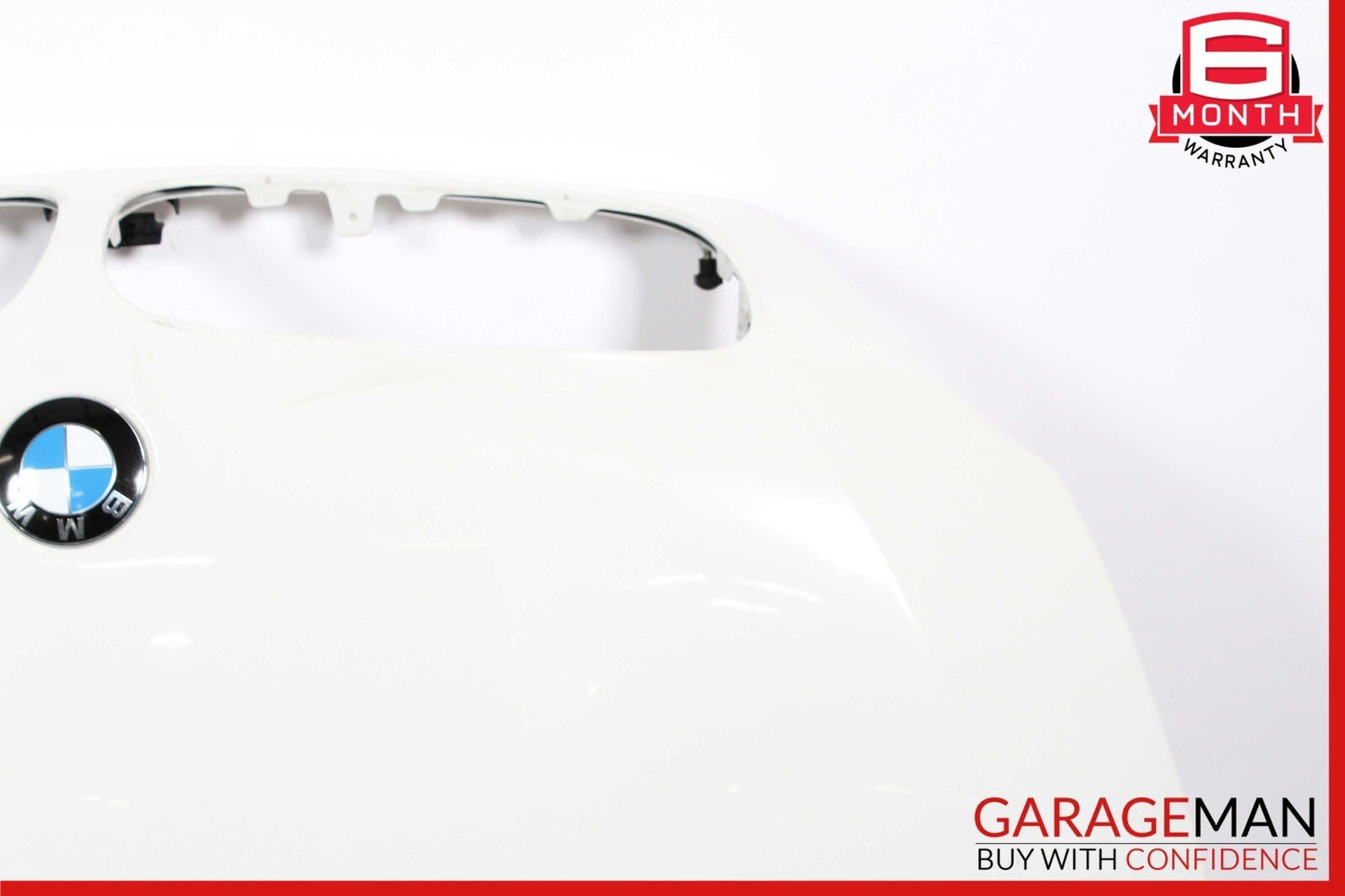 07-13 BMW X5 X6 Front Hood Bonnet Panel Cover Assembly White OEM