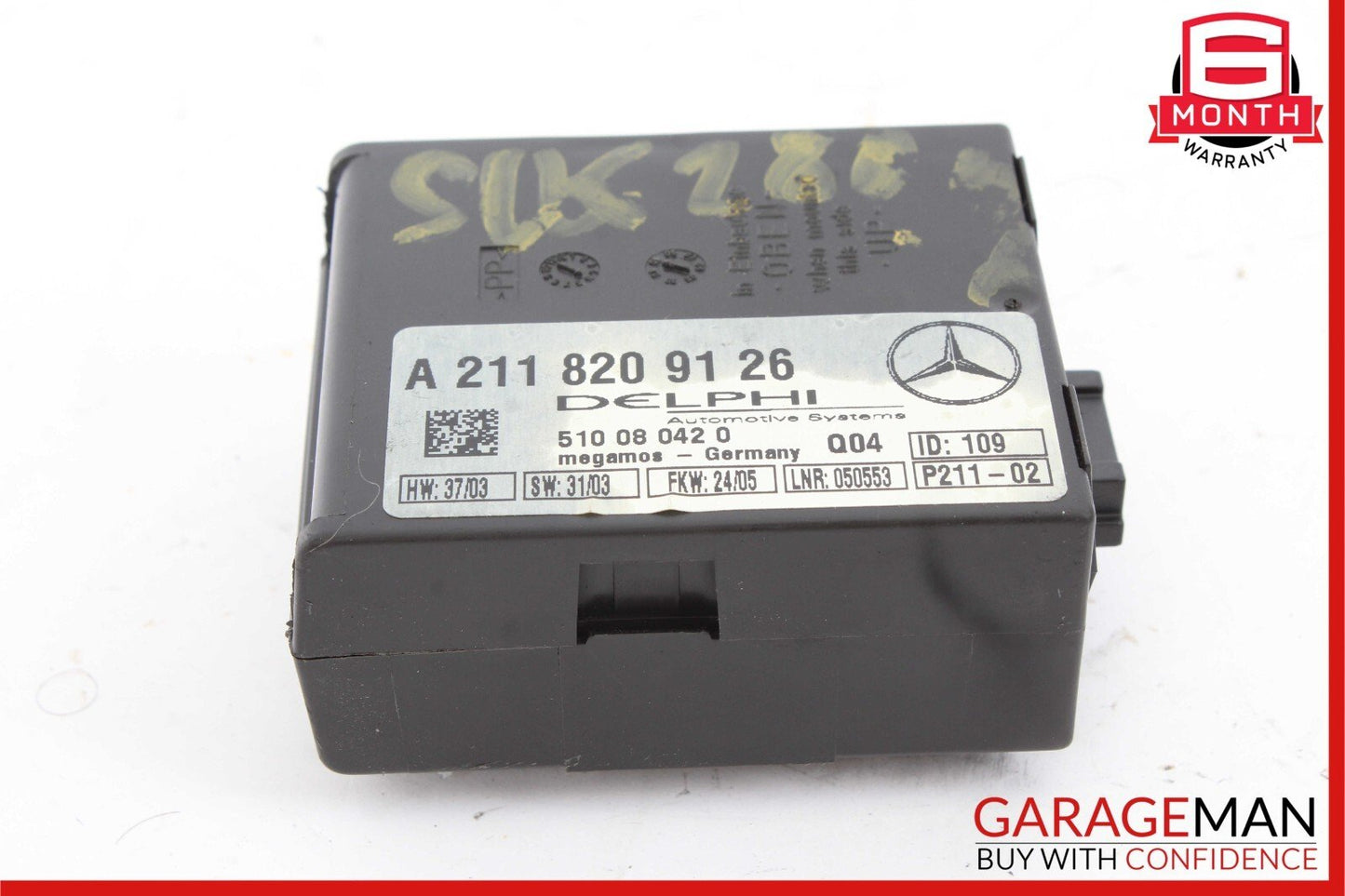 00-08 Mercedes R171 SLK280 Anti Theft Control Alarm Module 2118209126 OEM