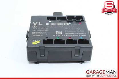 08-14 Mercedes W204 C250 C300 Front Left Driver Side Door Control Module Unit
