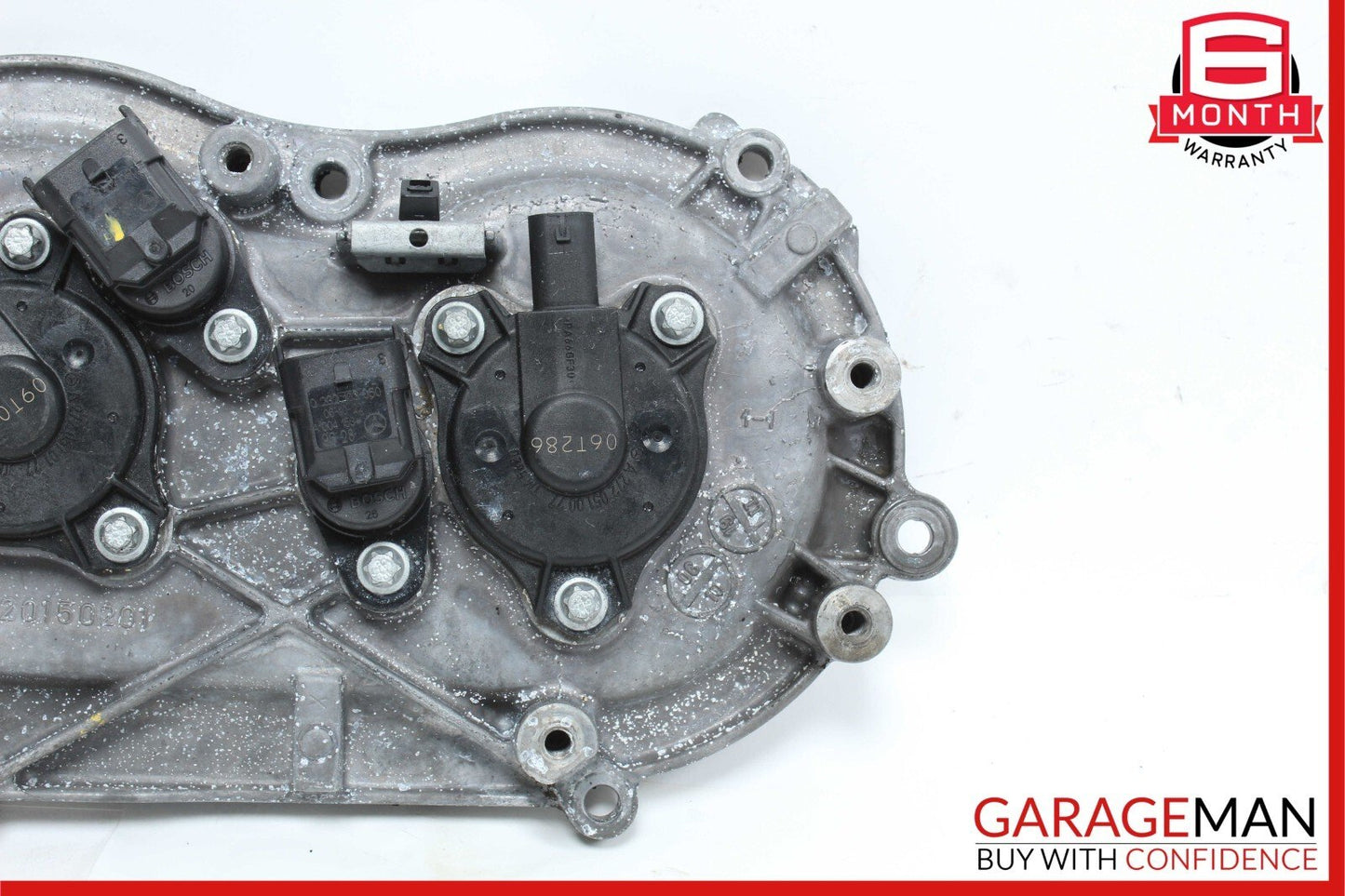 06-10 Mercedes R350 CLK350 E350 Front Left Engine Timing Chain Plate Valve Cover