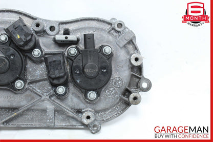06-10 Mercedes R350 CLK350 E350 Front Left Engine Timing Chain Plate Valve Cover