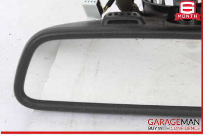 10-16 Mercedes W212 E350 Front Interior Top Upper Rear View Mirror Black OEM
