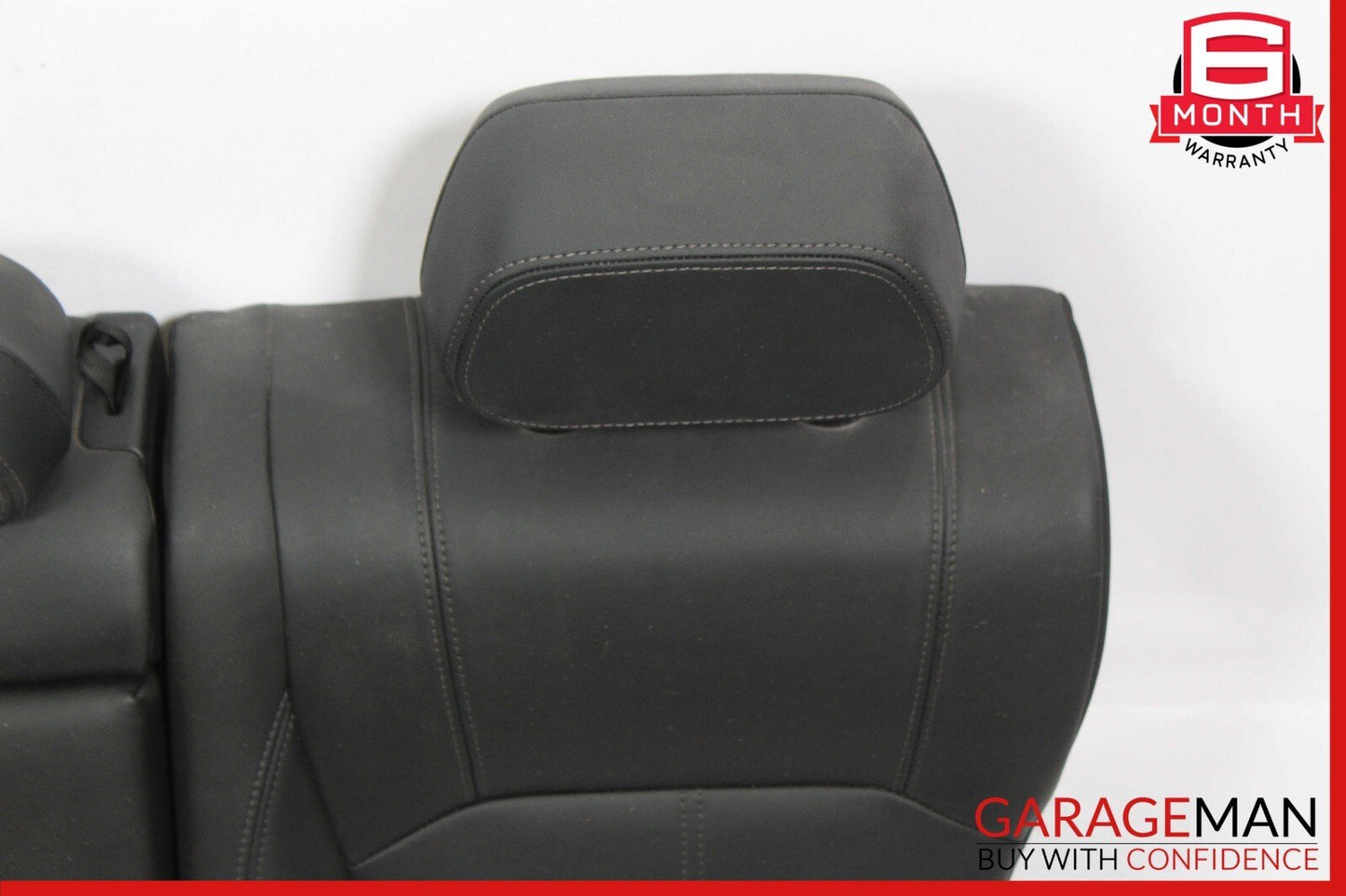 17-21 Alfa Romeo Giulia Rear Left Side Top Upper Seat Cushion Cover Assy Black