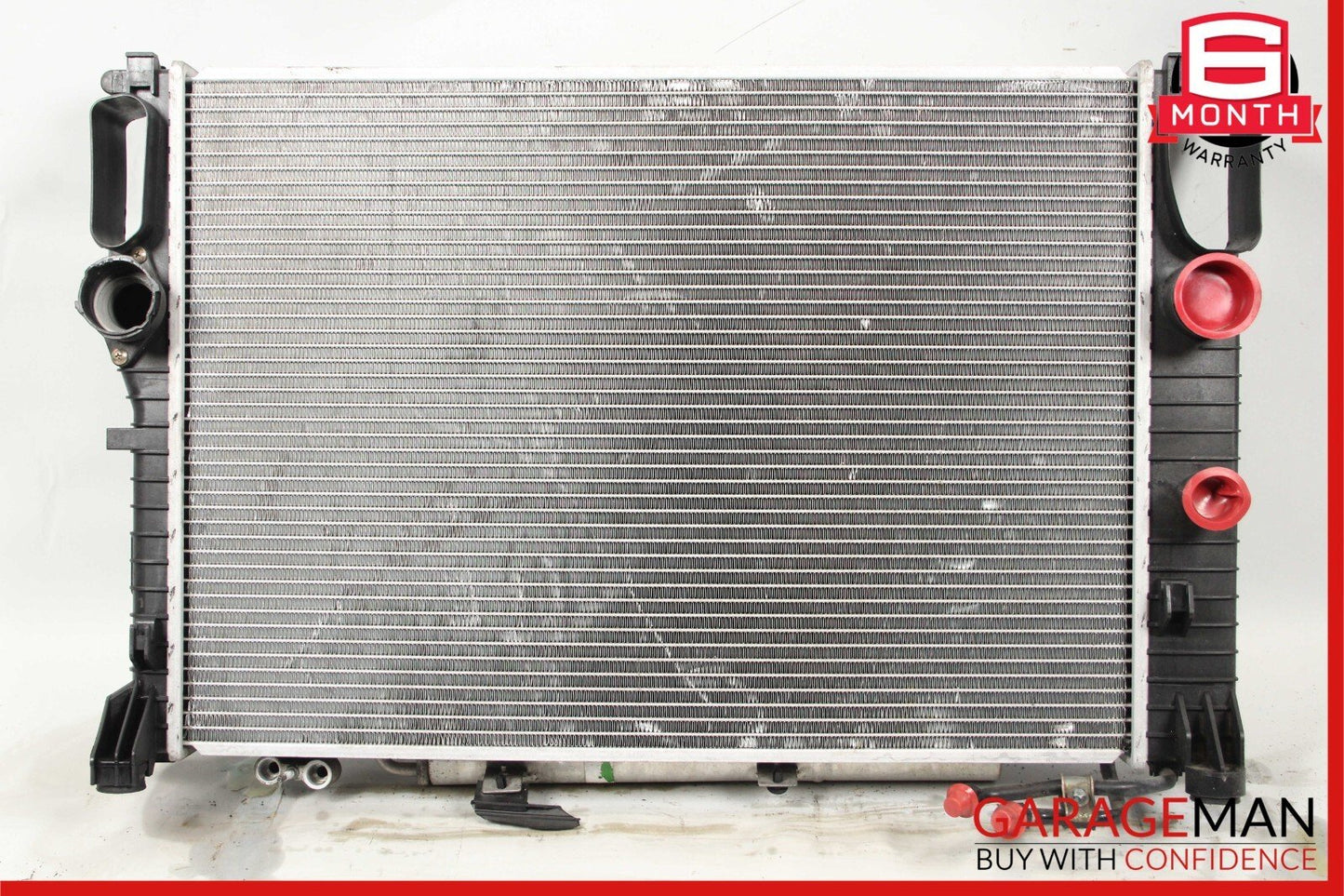 03-09 Mercedes CLS550 E500 Engine Cooling Radiator AC A/C Condenser Assembly OEM