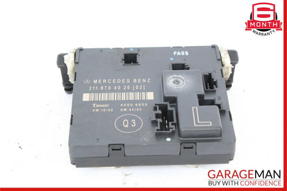 03-09 Mercedes W211 E63 AMG E350 E550 Rear Left Side Door Control Module Unit