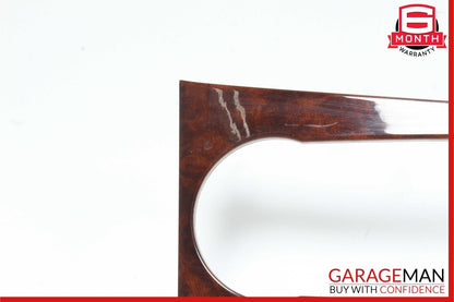 08-14 Mercedes W204 C280 C300 AC A/C Climate Control Switch Trim Bezel Wood