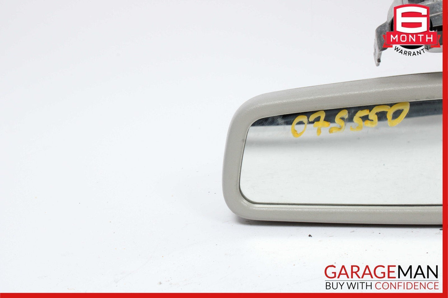 07-09 Mercedes W221 S550 Top Upper Rear View Inside Dim Mirror Gray OEM
