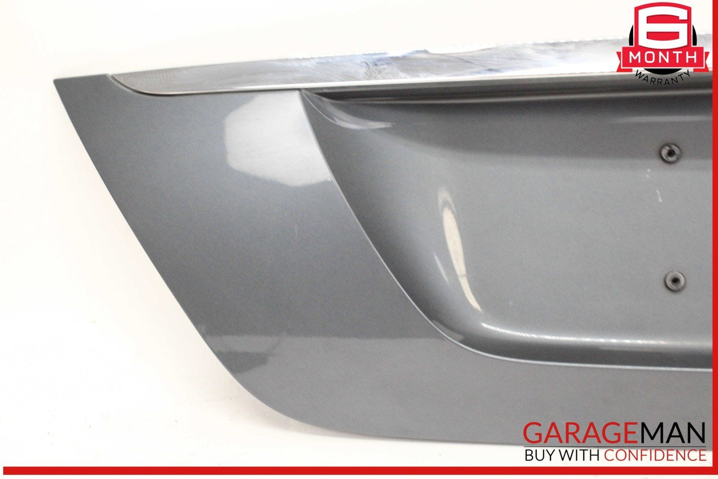 07-09 Mercedes W211 E350 Rear Trunk Lid Tailgate License Plate Panel Gray OEM