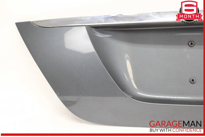 07-09 Mercedes W211 E350 Rear Trunk Lid Tailgate License Plate Panel Gray OEM