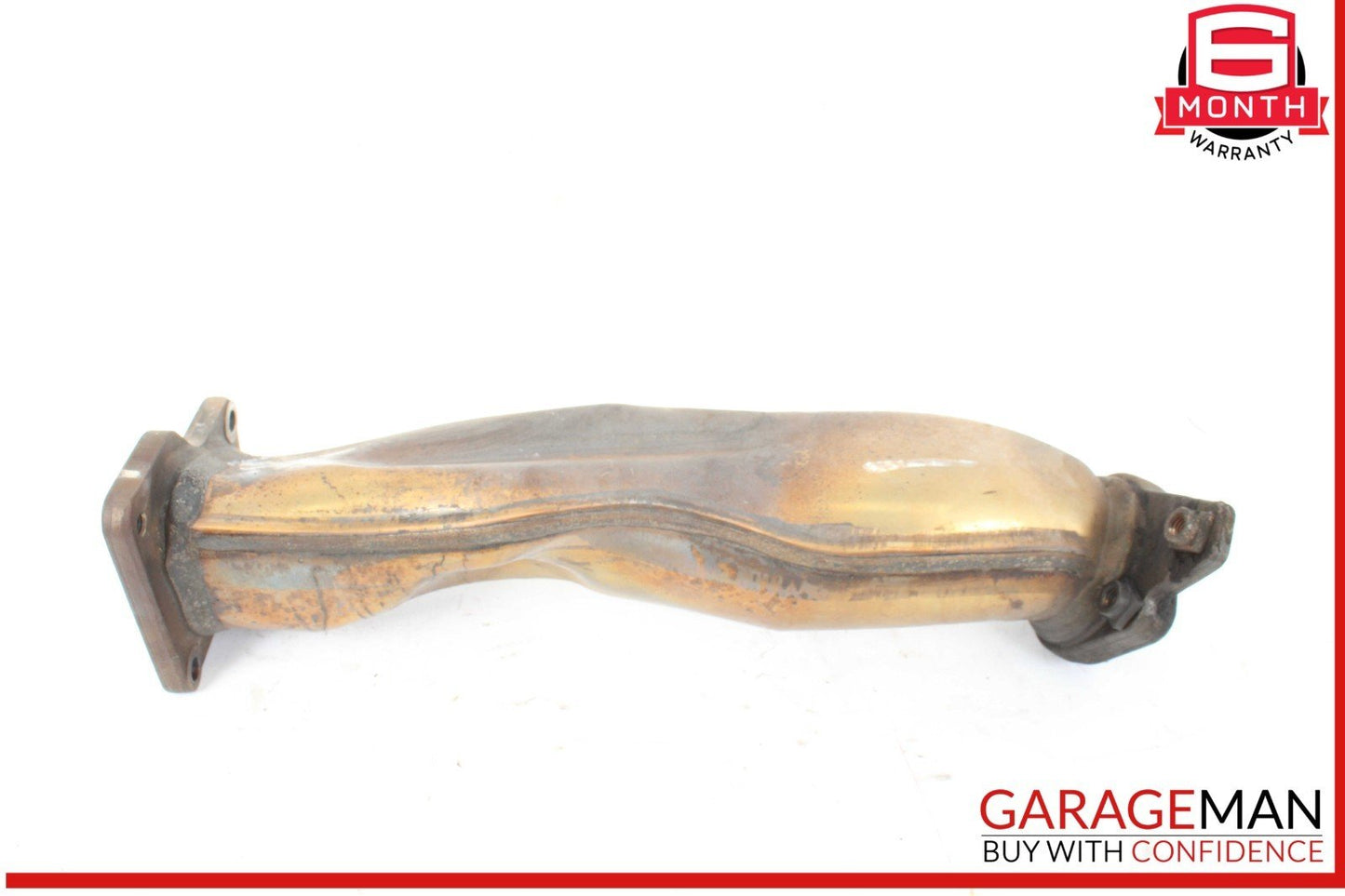12-19 Mercedes X166 GL550 GL450 Engine Exhaust Front Pipe Left Side OEM