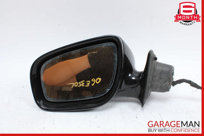 07-09 Mercedes W211 E350 E500 E63 Front Left Side Mirror Door Rear View Black