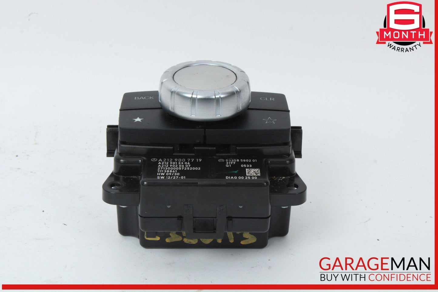 14-17 Mercedes W212 E350 Center Console Head Unit Controller Knob Multi Switch