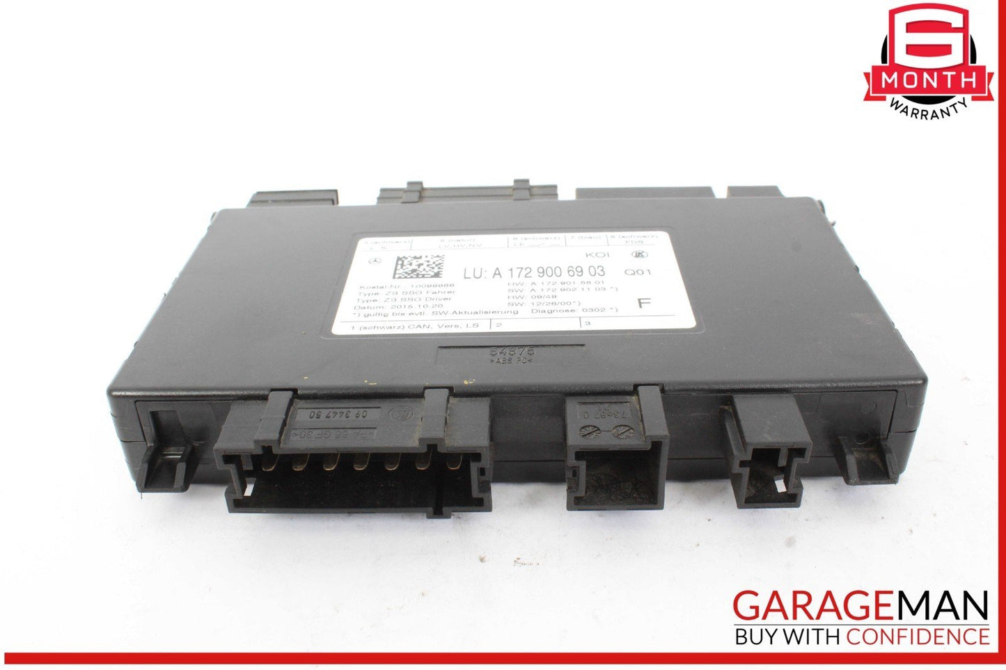 08-20 Mercedes W212 E350 C300 Front Right Side Seat Control Module Unit OEM
