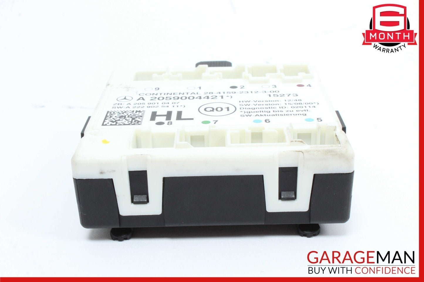 16-19 Mercedes W205 C300 C350e Rear Left Driver Side Door Control Module OEM