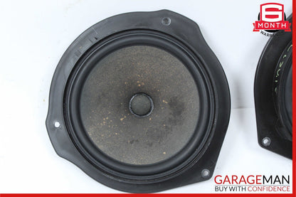 08-14 Mercedes W204 C250 Rear Right & Left Side Door Sound Audio Speakers Set