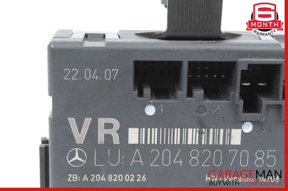08-11 Mercedes W204 C250 C300 Front Right Passenger Side Door Control Module OEM