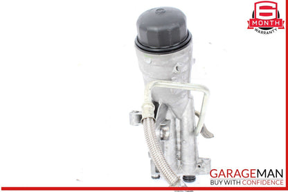 17-19 Jaguar XE Diesel AWD Engine Oil Filter Housing G4D36714C77A OEM