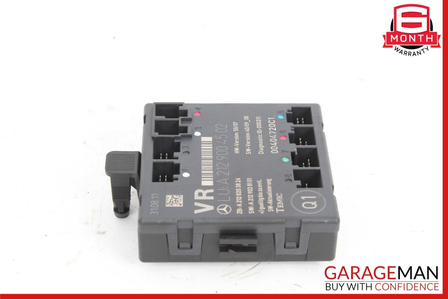 08-18 Mercedes W212 E350 GLK350 Front Right Side Door Control Module Unit OEM