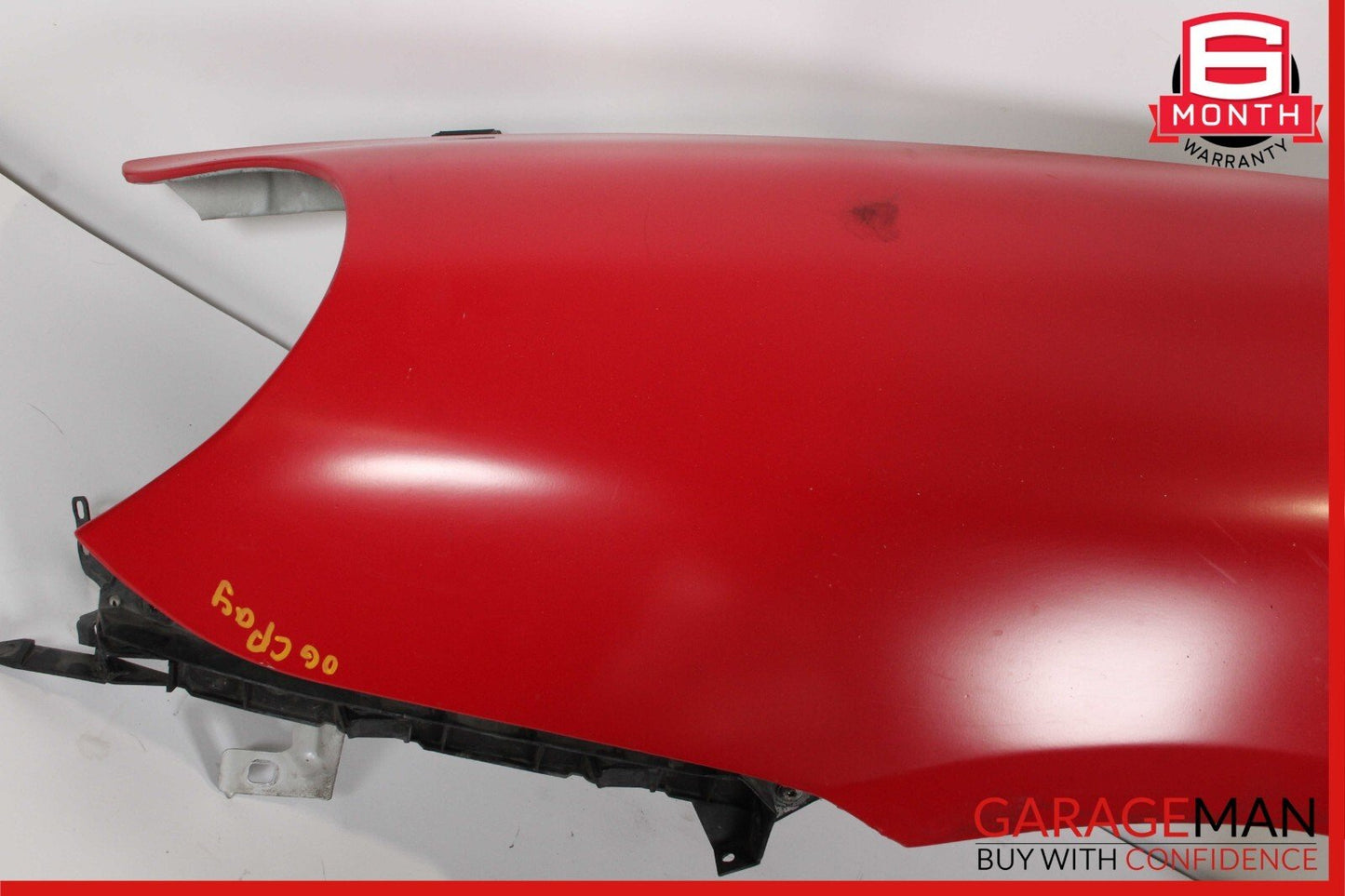 03-06 Porsche Cayenne 955 Front Left Driver Side Wing Fender Panel Cover Red