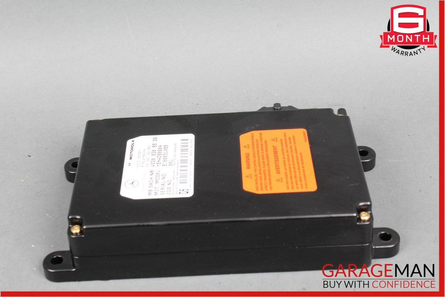 00-06 Mercedes W220 S500 CL500 Phone Navigation Voice Communication Module Q6