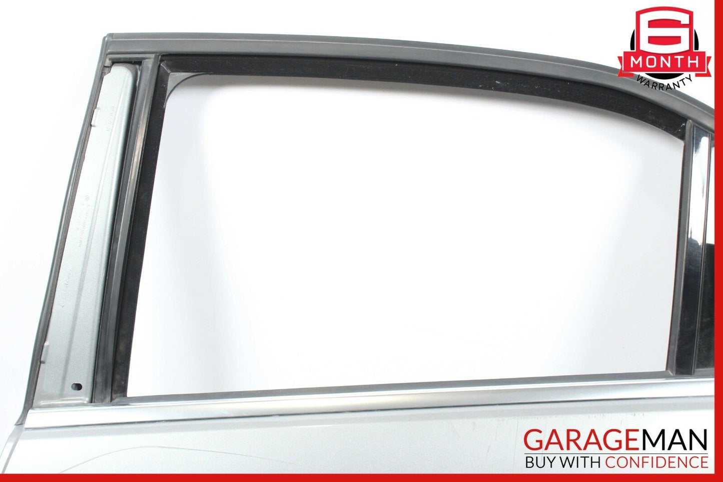 10-16 Mercedes W212 E350 Sedan Rear Left Driver Side Door Shell Palladium Silver