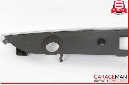 08-14 Mercedes W204 C250 C300 Trunk Lid Tailgate Handle Trim Cover Silver OEM