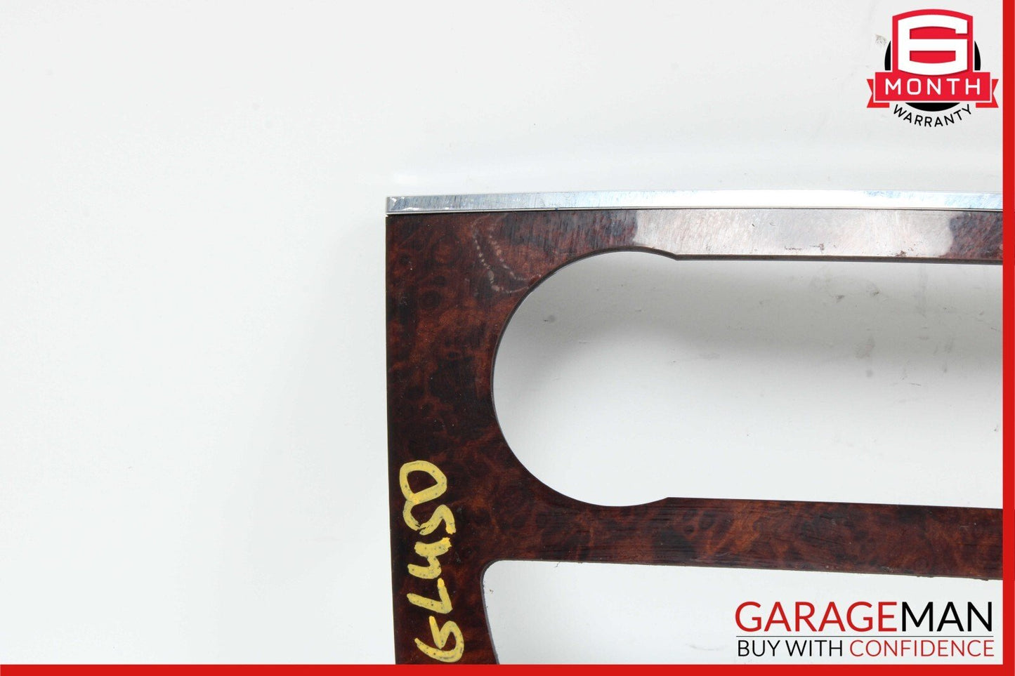 06-12 Mercedes GL450 ML350 Center Console Control Trim Bezel Cover Panel Wood