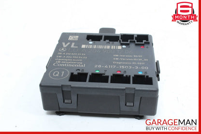 12-15 Mercedes W204 C250 C350 Front Left Driver Side Door Control Module Unit