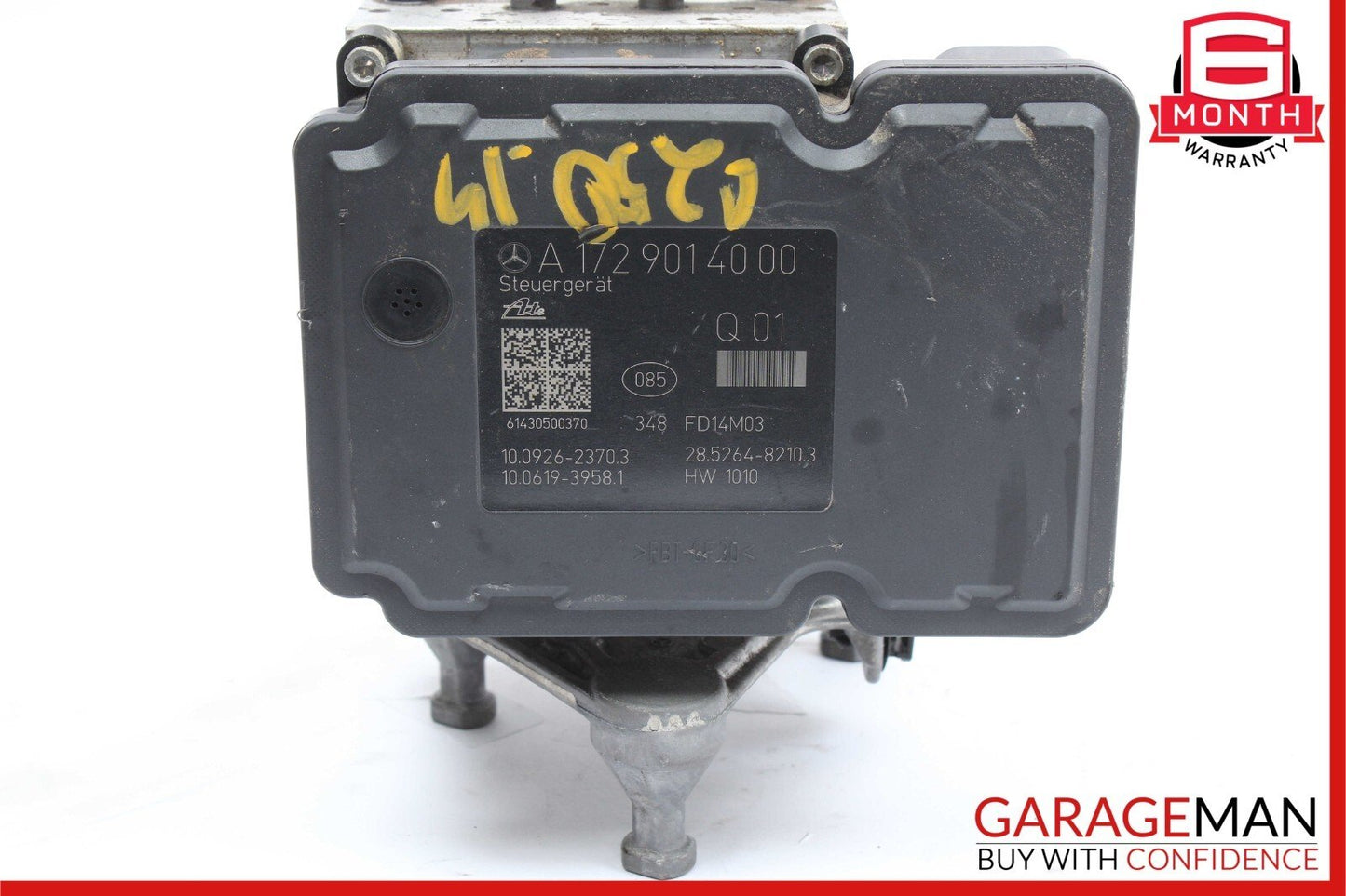 12-15 Mercedes W204 C250 SLK250 GLK350 ABS Anti Lock Pump Brake Module Unit
