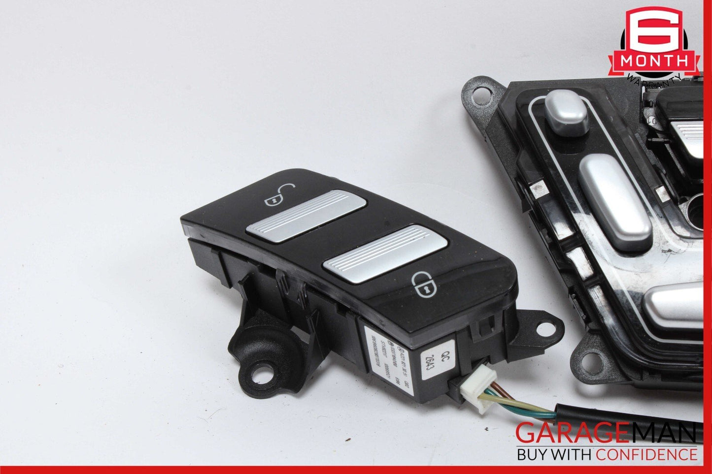 07-13 Mercedes W221 S550 CL600 Front Left Seat Adjust Controller Switch Set
