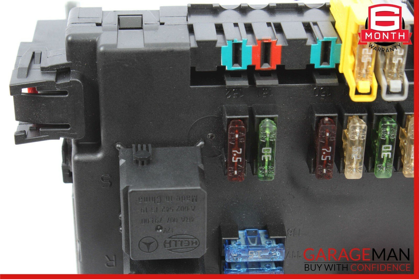 10-13 Mercedes W221 S400 S550 S63 AMG Rear Sam Fuse Relay Box Control Module