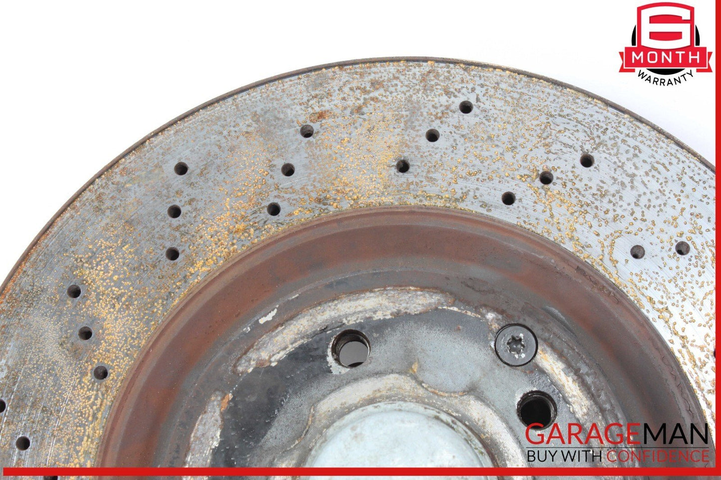 05-07 Mercedes W203 C230 Rear Right Spindle Knuckle w/ Brake Rotor Disc Drilled