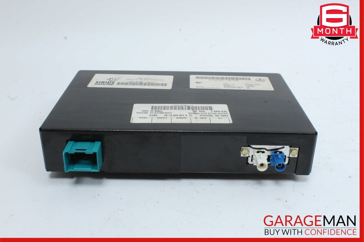 03-11 Mercedes W209 CLK500 GL450 Sirius Satellite Radio Receiver Module Unit OEM