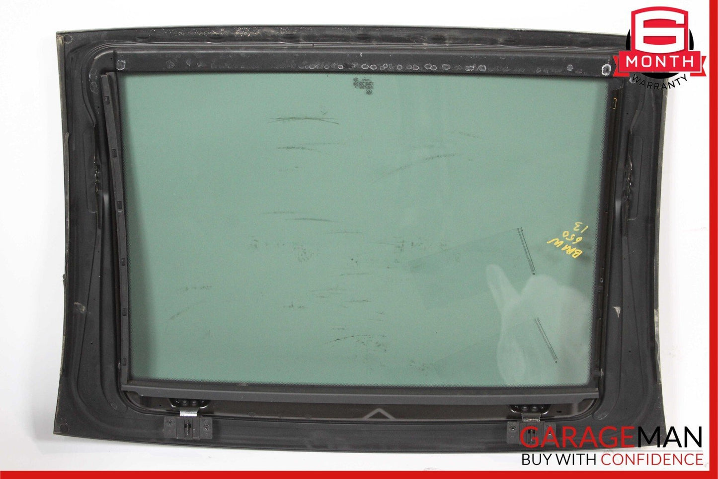 13-19 BMW 650i F06 Top Upper Sunroof Sun Roof Sliding Window Glass Panel OEM