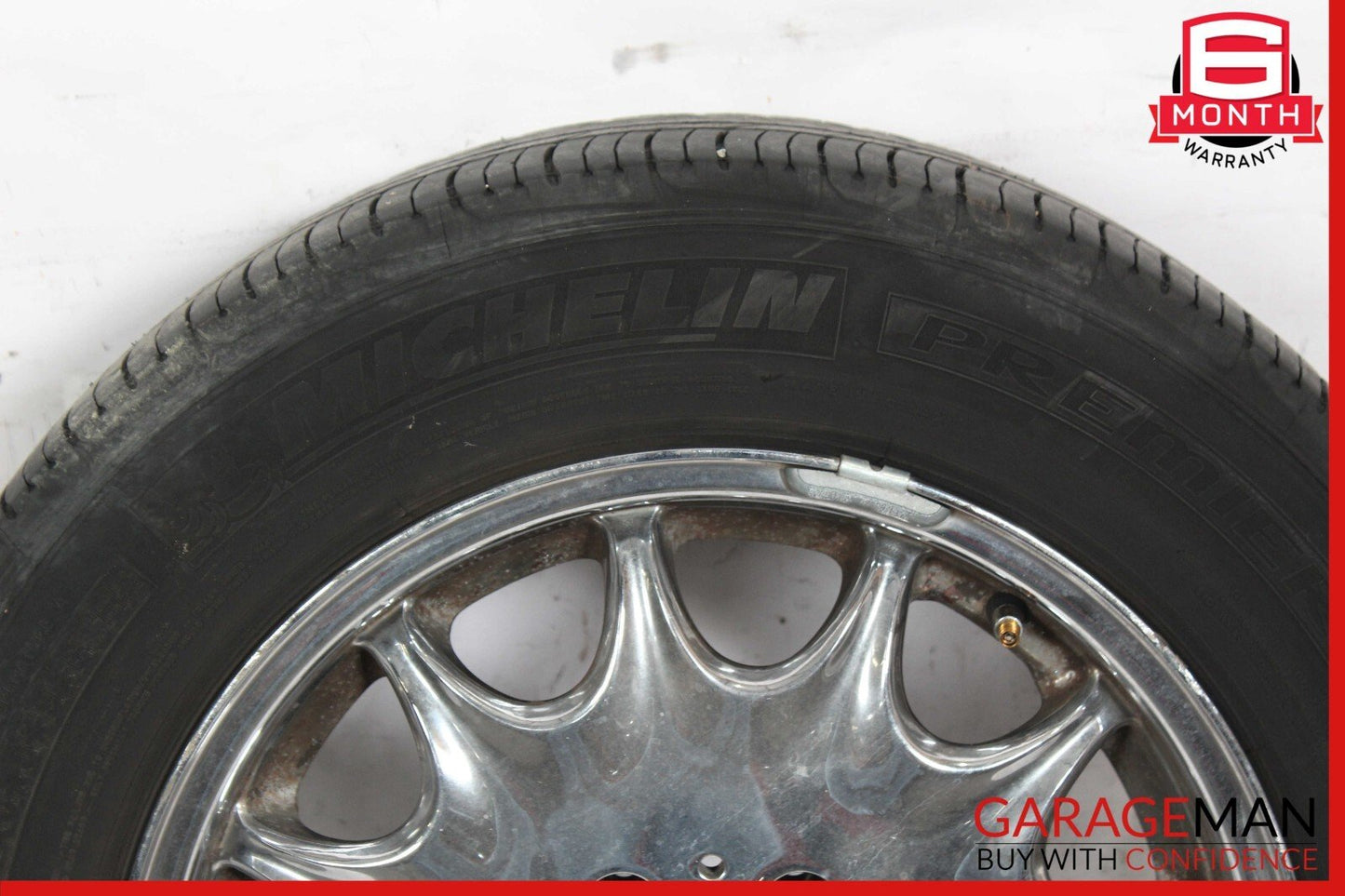 90-02 Mercedes R129 SL320 SL500 SL600 8 x 16 R16 Wheel Tire Rim Chrome OEM