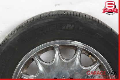 90-02 Mercedes R129 SL320 SL500 SL600 8 x 16 R16 Wheel Tire Rim Chrome OEM