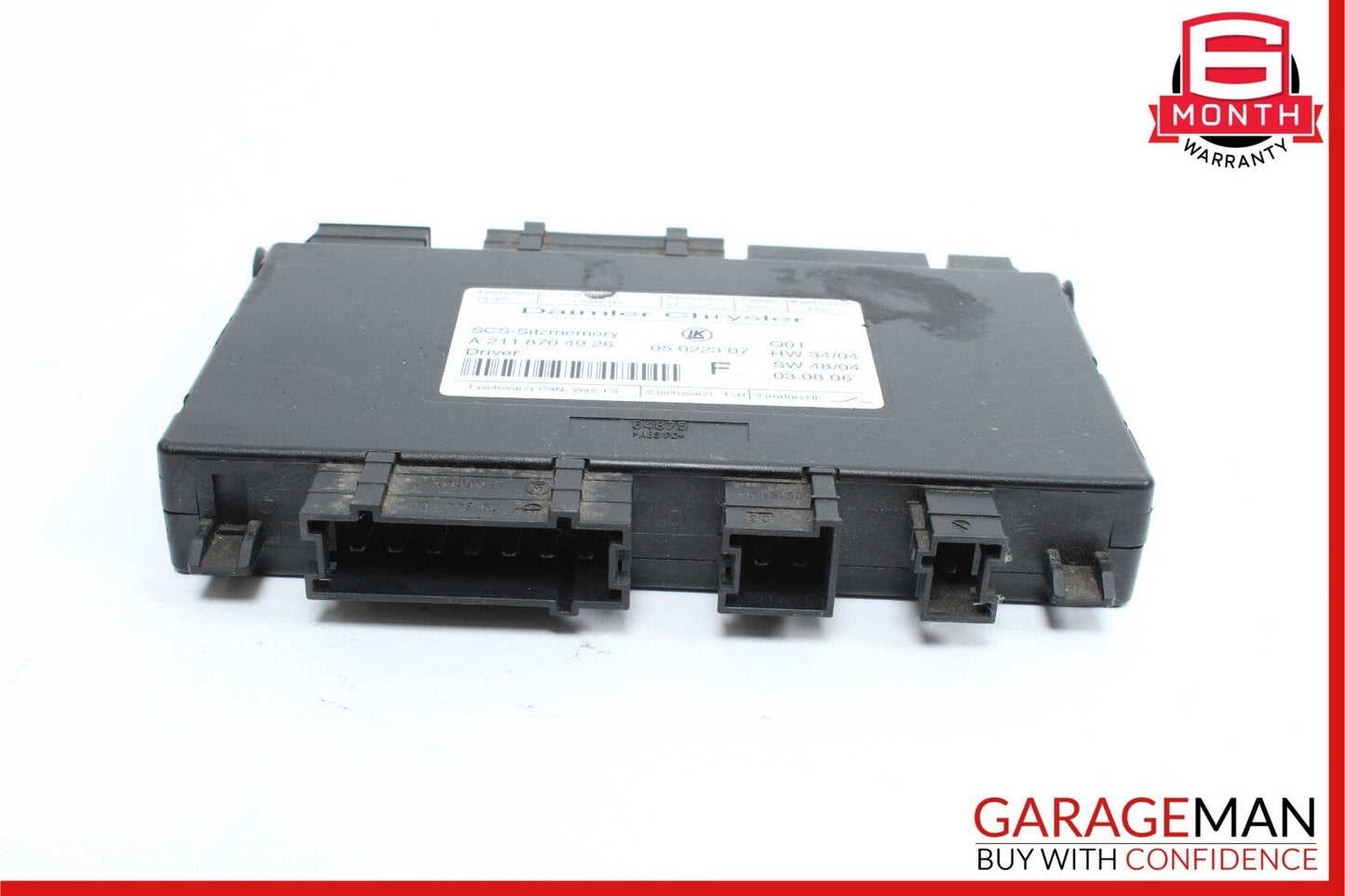 03-11 Mercedes W219 CLS550 SLK280 E350 Front Left Side Seat Control Module OEM