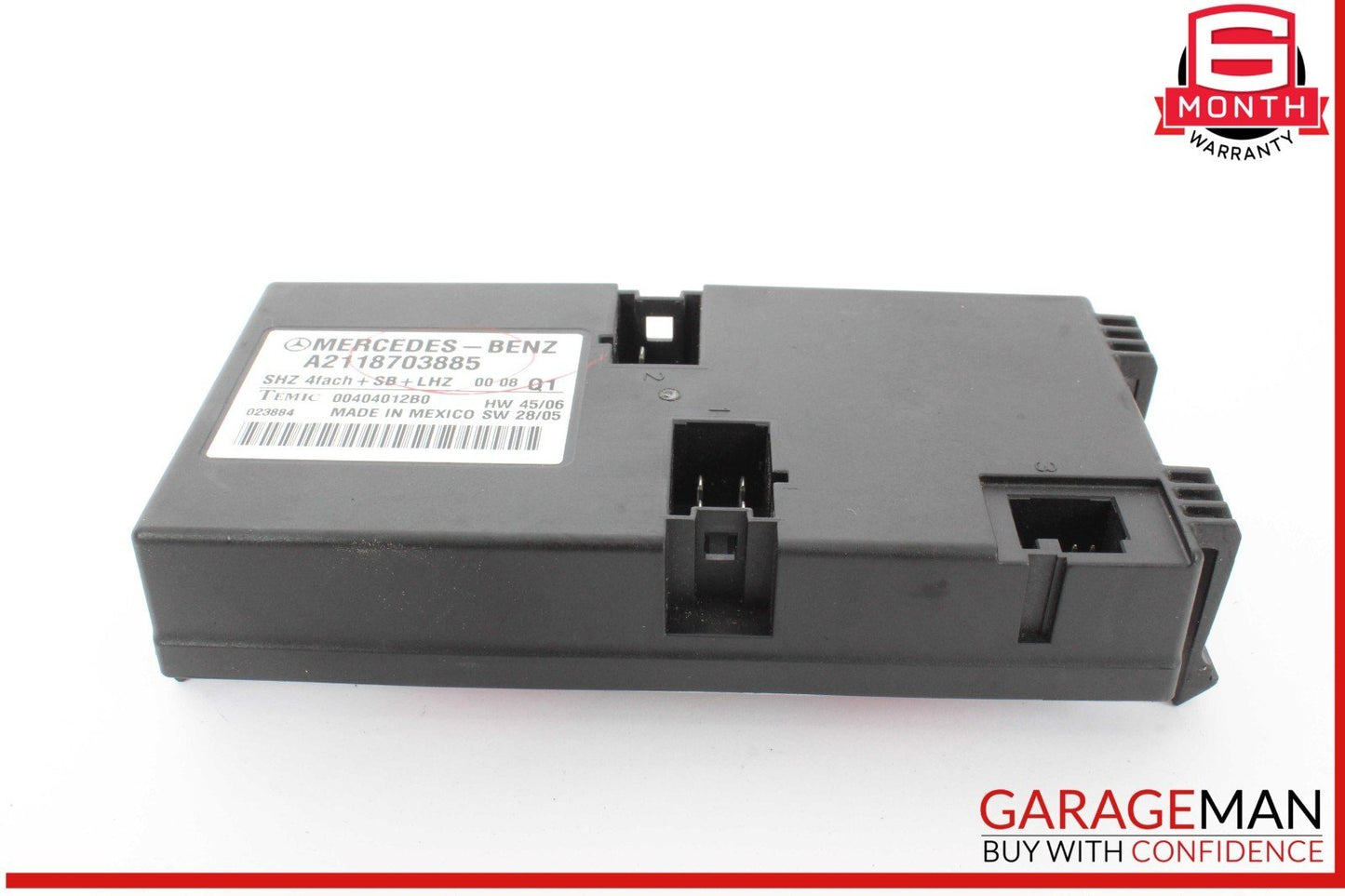 06-13 Mercedes X164 GL550 Heated Seat Control Module Unit 2118703885 OEM
