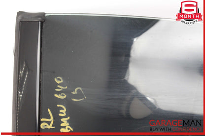 12-18 BMW 640i 650i Rear Left Driver Side Quarter Window Glass OEM