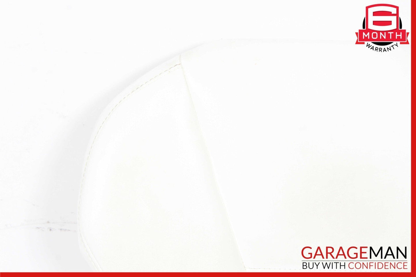 16-20 Tesla Model S Front Left Side Top Upper Seat Cushion Cover White OEM