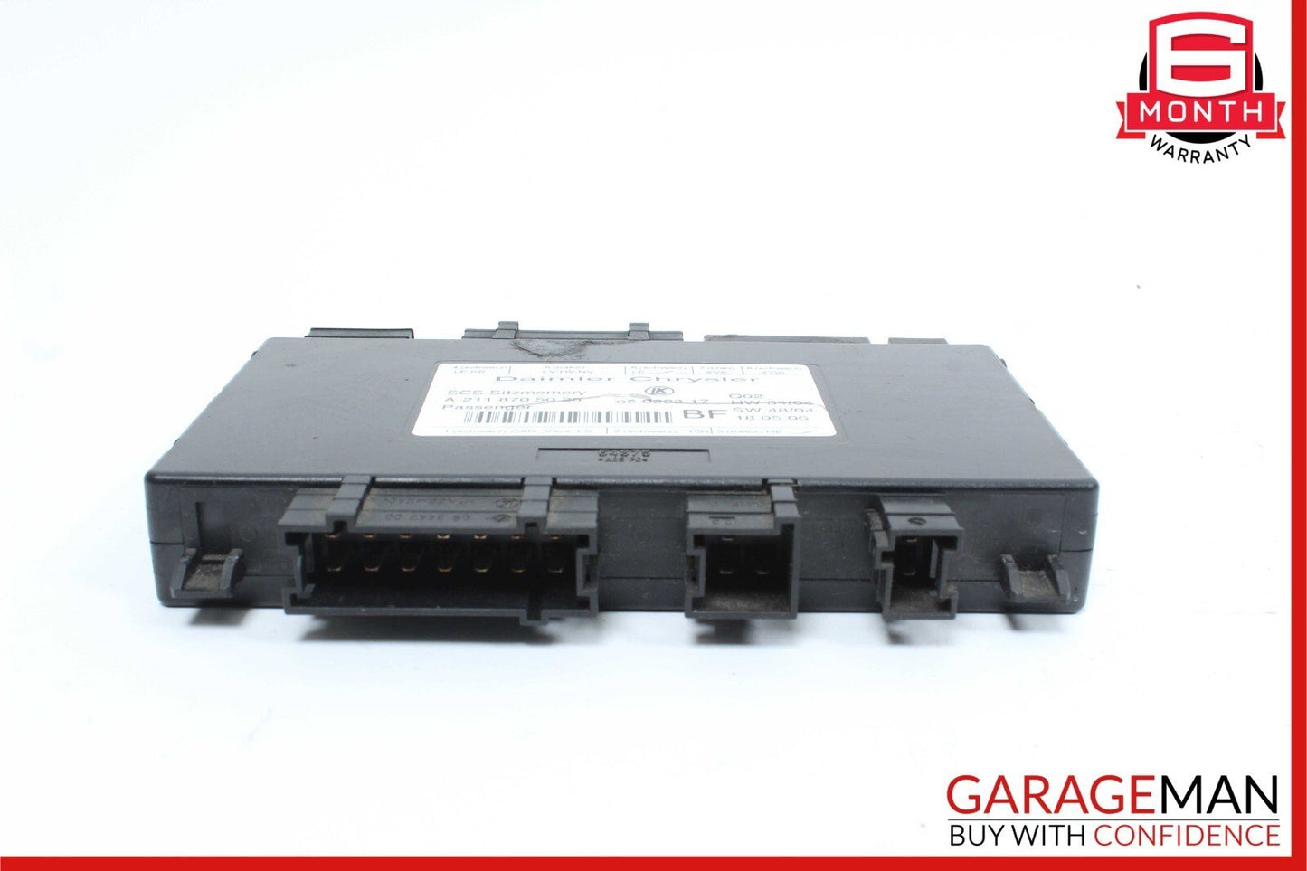 03-12 Mercedes X164 GL450 CLS500 Front Right Passenger Seat Control Module OEM