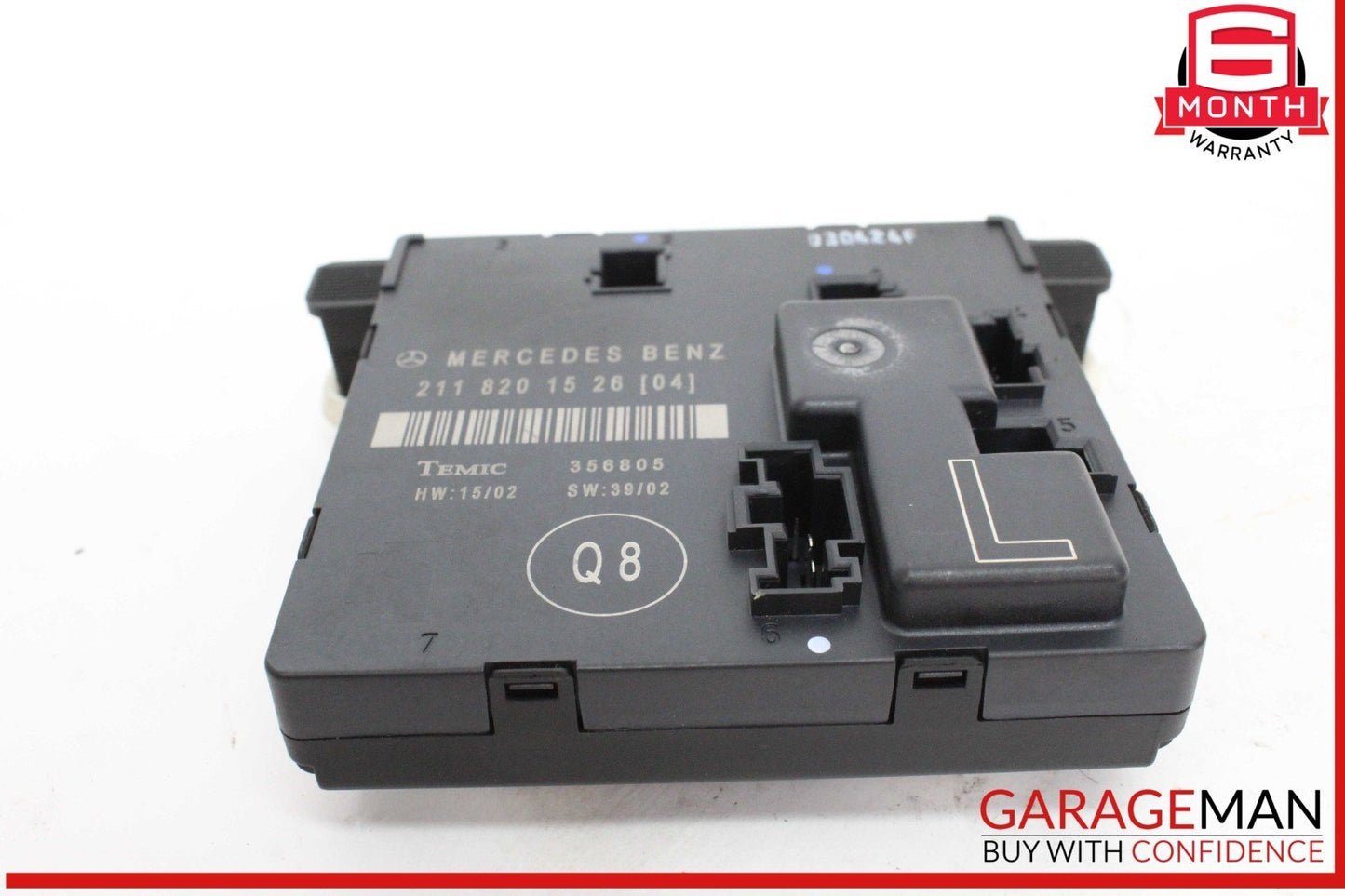 03-09 Mercedes W211 E320 Rear Left Driver Side Door Control Module OEM