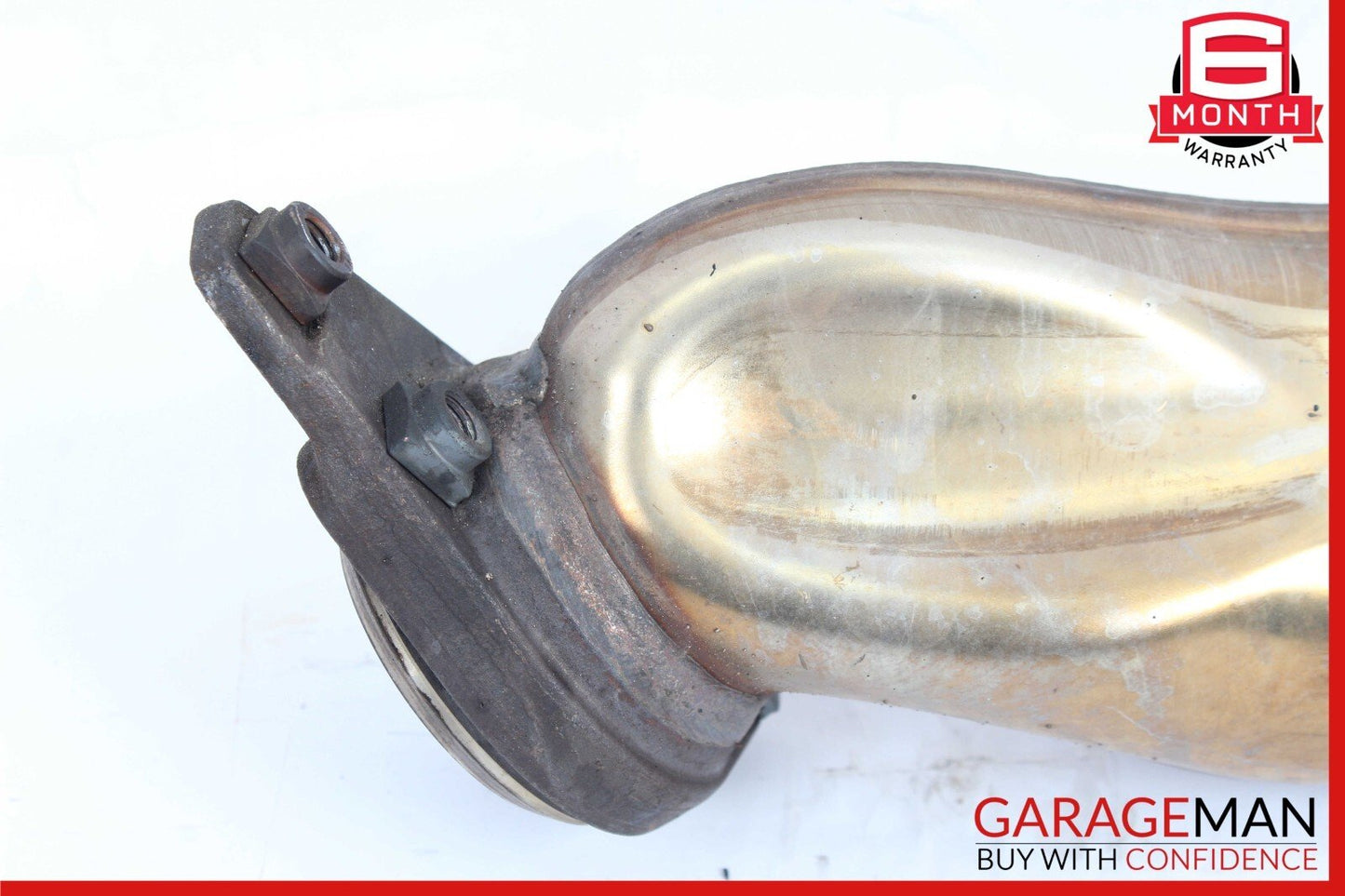 11-14 Mercedes S550 CL550 M278 4.7L V8 Left Side Exhaust Manifold Pipe OEM